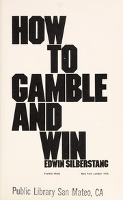 Cover of: How to gamble and win