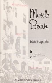 Cover of: Muscle Beach by Marla Matzer Rose