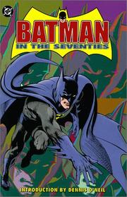 Cover of: Batman in the seventies