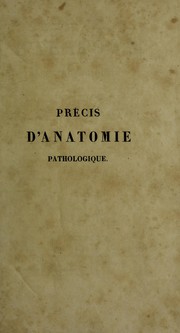 Cover of: Pr©♭cis d'anatomie pathologique