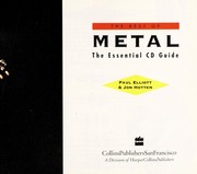 Cover of: The Best of Metal by Paul Elliott, Jon Hotten