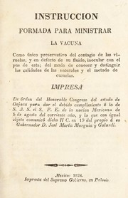 Instruccion formada para ministrar la vacuna