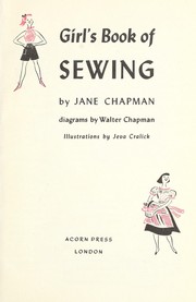 Girl's book of sewing by Jane A. Chapman