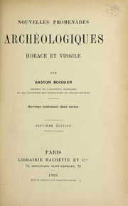 Cover of: Nouvelles promenades arche ologiques