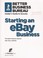 Cover of: Starting an eBay business