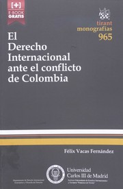 Cover of: El derecho internacional ante el conflicto de Colombia