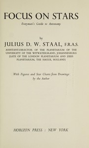 Cover of: Focus on stars by Julius D. W. Staal