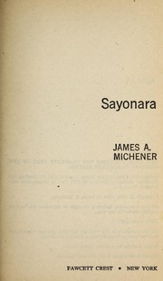 Cover of: Sayonara