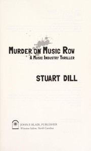 Cover of: Murder on Music Row | Stuart Dill