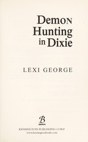 Cover of: Demon hunting in Dixie