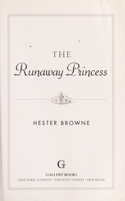 Cover of: Runaway princess