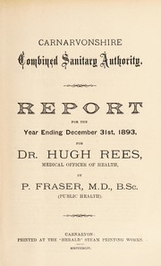 Cover of: [Report 1893]
