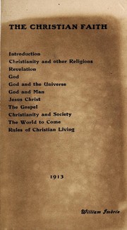 Cover of: The Christian faith