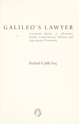 Galileo's lawyer