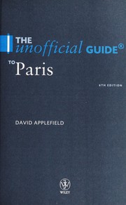 Cover of: The unofficial guide to Paris by David Applefield