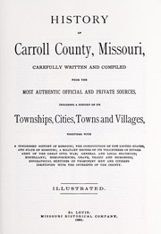 History of Carroll County, Missouri by Missouri Historical Company