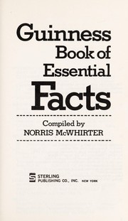 Cover of: Guinness book of essential facts | 