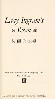 Cover of: Lady Ingram's room.