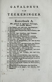 Catalogus van eenige gecouleurde en ongecouleurde teekeningen, benevens een verzameling printen, door Englische, Fransche en Nederlandsche meesters by H. Gartman