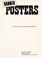 Cover of: Banned posters by Maurice Rickards