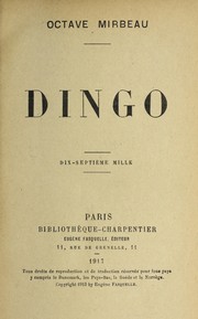 Cover of: Dingo
