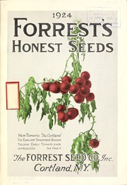 Cover of: 1924 Forrest