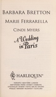 Cover of: A wedding in Paris | 