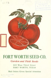 Cover of: Garden and field seeds | Fort Worth Seed Co