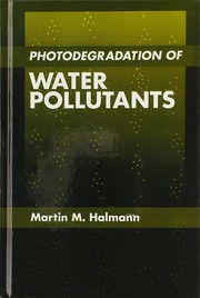 Cover of: Photodegradation of water pollutants