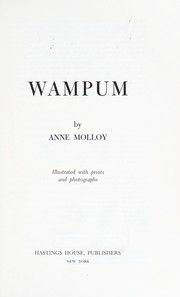 Cover of: Wampum