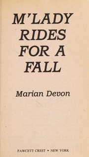 Cover of: M'Lady Rides for a Fall by 