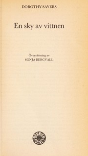 Cover of: En sky av vittnen by Dorothy L. Sayers