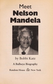 Cover of: Meet Nelson Mandela