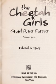 Cover of: The Cheetah Girls: Bind-up #3 - Books #9-12.