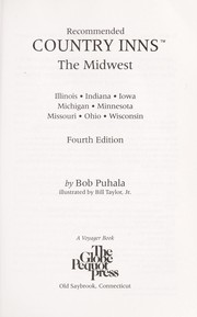 Cover of: The Midwest (Recommended Country Inns)