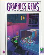 Cover of: Graphics gems IV by edited by Paul S. Heckbert.