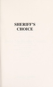 Cover of: Sheriff's choice