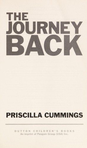 the journey back by prsilla cummings