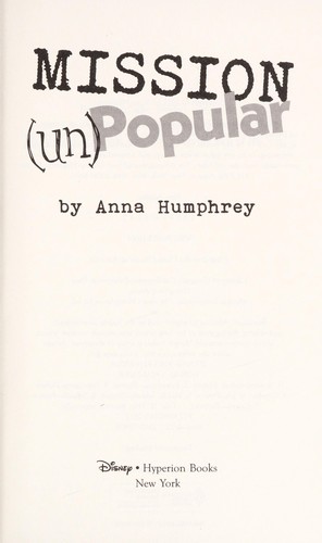 Cover of Mission (un)popular