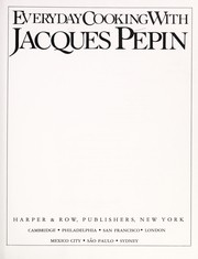 Cover of: Everyday cooking with Jacques Pépin