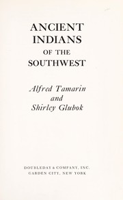 Cover of: Ancient Indians of the Southwest