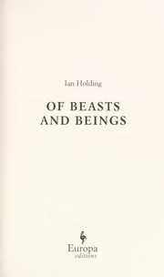 Cover of: Of beasts and beings