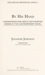 Cover of: By his hand