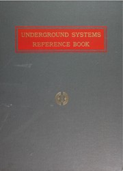 Underground Systems Reference Book by Edison Electric Institute. Transmission and Distribution Committee.