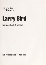 Cover of: Sports hero, Larry Bird