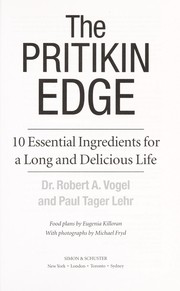 The Pritikin edge by Robert A. Vogel