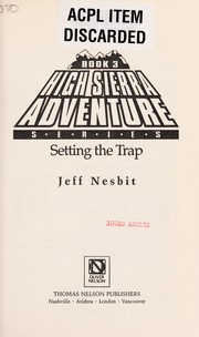Cover of: Setting the trap
