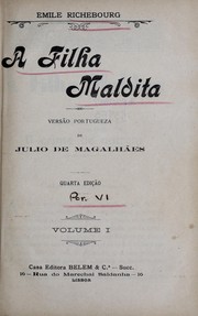 Cover of: A filha maldita by Emile Richebourg