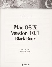 Cover of: Mac OS X version 10.1 Black book by Mark R. Bell