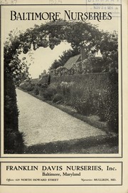 Cover of: Baltimore nurseries [catalog]